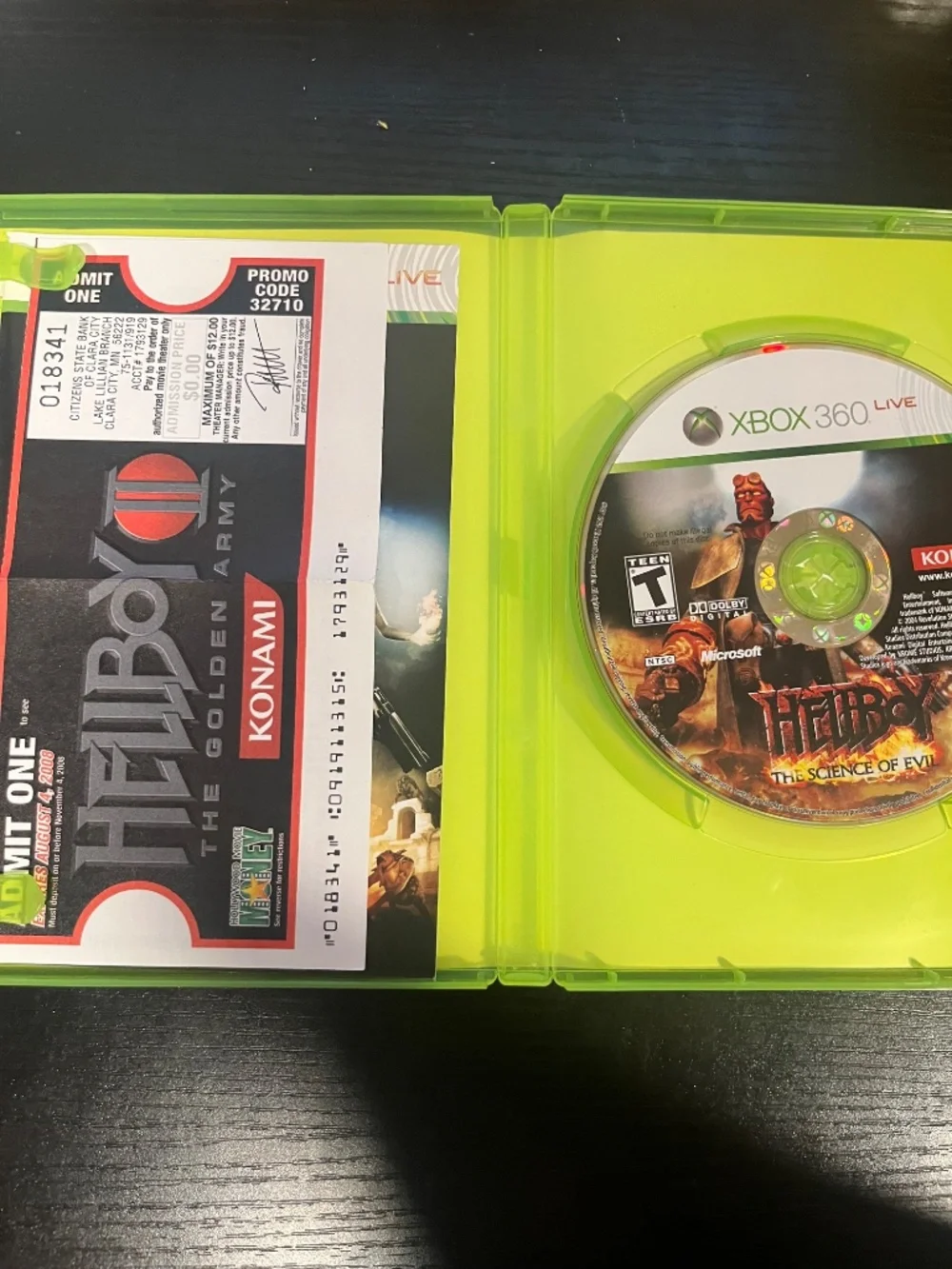 Hellboy: The Science of Evil (Microsoft Xbox 360, 2008) Complete